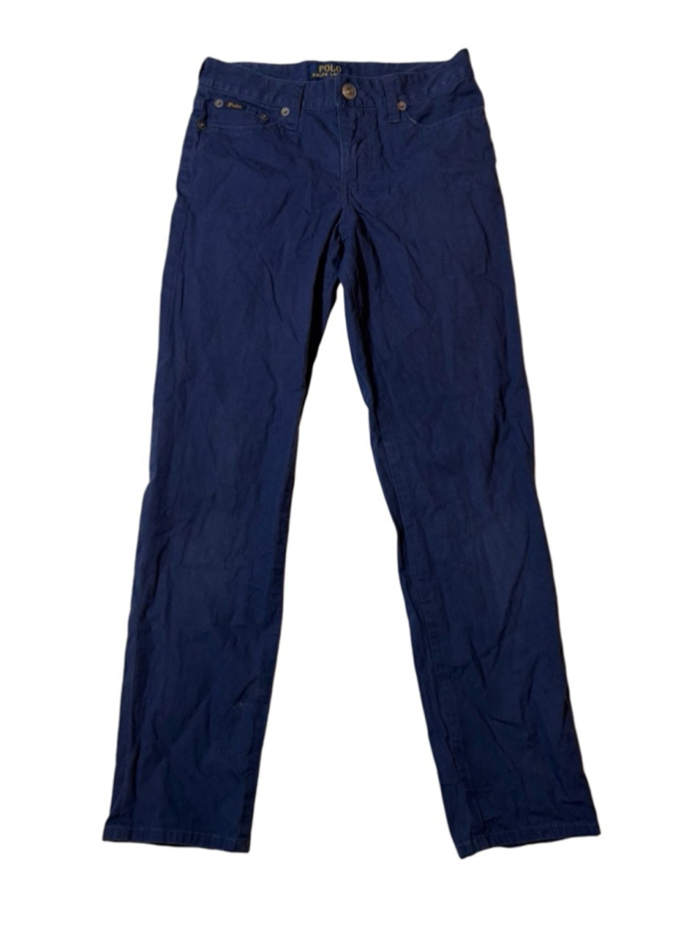Polo Ralph Lauren Boys Blue Stretch Skinny Jeans Pants Preppy Classic
